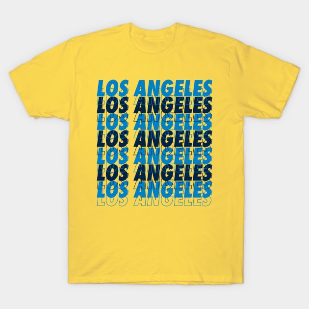 Los Angeles - Echo Graphic T-Shirt by downformytown